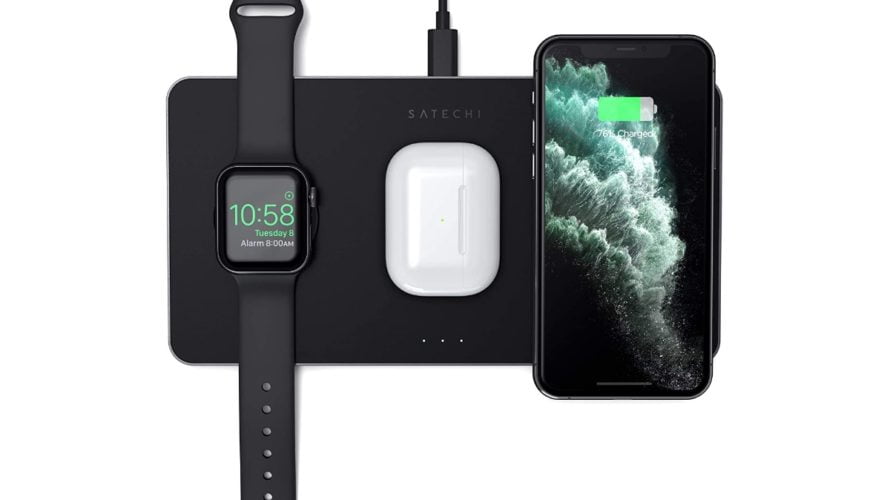 【新商品】Satechiが、Trio Wireless Charging Padを発表