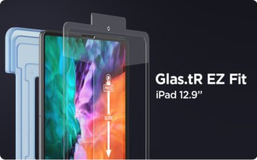 【新商品】iPad Pro 12.9インチ用のガラスフィルム『EZ Fit』が、Spigenより発売