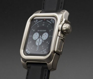 【新商品】AppleWatch4,5,6を 個性的で正統的な腕時計として装う 心電図 App対応メタル削り出しケース『NEXT for Apple Watch 6』が発売