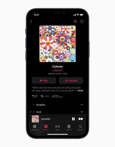 【ニュース】Apple Musicにドルビーアトモスによる空間オーディオとロスレスオーディオの仕様を2021年6月より追加