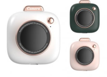 【新商品】小型カメラの形をしたポータブル扇風機 ミニカメラポータブルファンが発売
