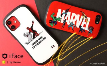 【新商品】iPhone 12/12 Pro/SE(第2世代)/8/7対応の「MARVELロゴ」と「スパイダーマン」の最高にクールなデザインが発売