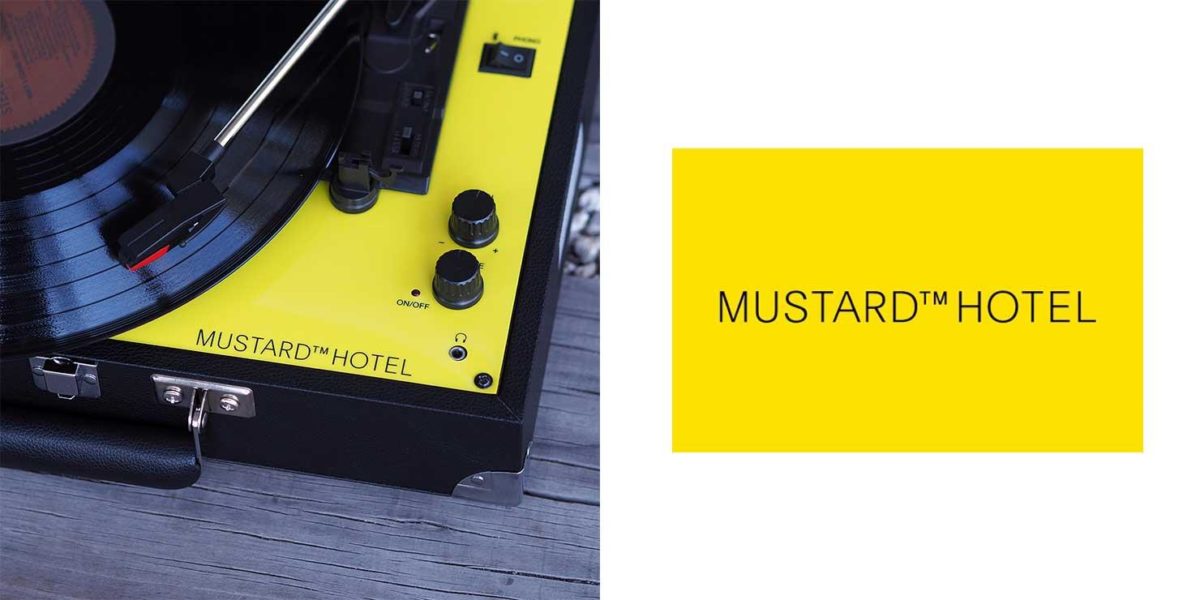 新商品】MUSTARD HOTELとコラボレーションしたスピーカー内蔵 ...