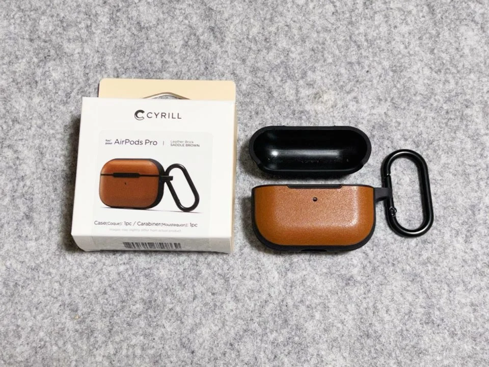 ウラチェックレビュー】CYRILL by Spigen レザーブリック AirPods Pro