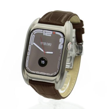 【新商品】Apple Watch7を個性的な腕時計に変身させる メタル削り出しジャケット FACTRON 『Fair for AppleWatch 7』が発売