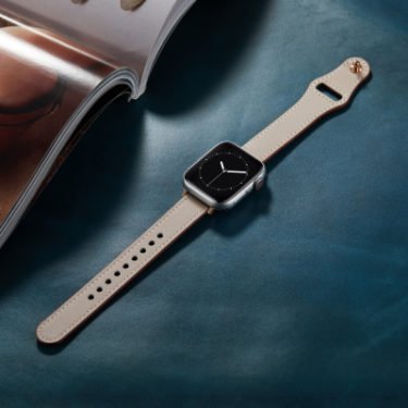 【新商品】「細さとくすみカラー」が特長のApple Watch交換用バンドの新製品「ピンバックルレザー・本革細身」が発売