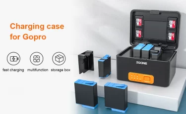 【新商品】ZGCINE PS-G10 GoPro バッテリー充電ケースが発売