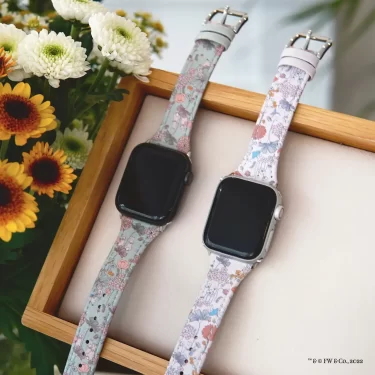 【新商品】ピーターラビット×GAACALの大人可愛い花柄のApple Watchバンドが発売