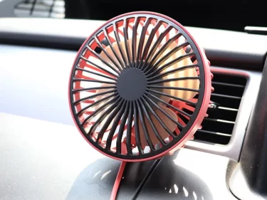 【新商品】車内の冷房効率を上げるUSB車載扇風機「K-FAN11」が発売