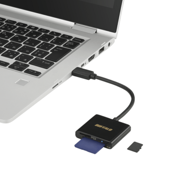 【新商品】USB Type-C接続でSDカード、microSDカードを直接読み込めるUSB3.2（Gen 1）対応カードリーダー「BSCR110U3Cシリーズ」が発売