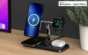 【クラウドファンディング】Made for MagSafe、Apple Watch認証取得の4in1 充電スタンドがクラウドファンディング中