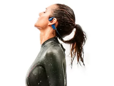 【新商品】Shokz骨伝導イヤホン型オーディオプレーヤー OpenSwimから新色ブルーが発売