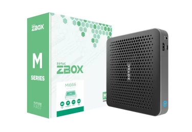 【新商品】第11世代Core i7 CPUを搭載する、VESAマウントで壁掛けにも対応の高性能ミニPC「ZBOX Mシリーズ edge MI666」が発売