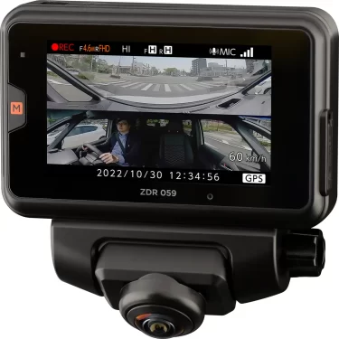 【新商品】360°カメラ搭載 通信型ドライブレコーダー「ZDR059」が発売