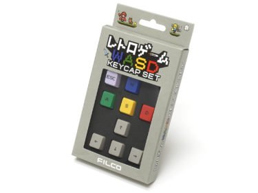 【新商品】レトロな配色のキーキャップセット「レトロゲームWASDキーキャップセット」が発売