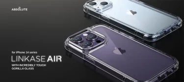 【新商品】iPhone 14シリーズ対応　コーニング社ゴリラガラス採用ABSOLUTE・LINKASE AIRが発売