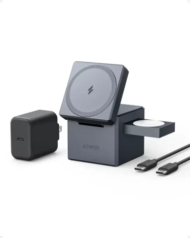 【新商品】Anker初のMade For MagSafe認証取得のワイヤレス充電ステーション「Anker 3-in-1 Cube with MagSafe」が発売
