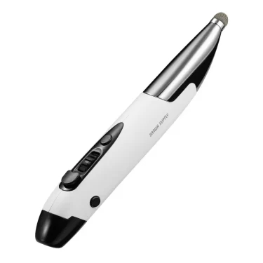 【新商品】 使い慣れたペンのように握って使うペン型マウス、新色ホワイトが発売