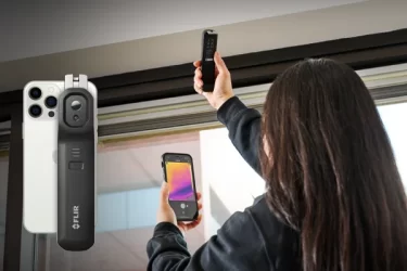 【新商品】初のワイヤレスモバイル赤外線サーモグラフィカメラFLIR ONE Edge Proを発表