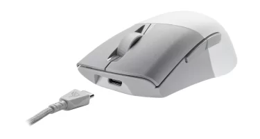 【新商品】ASUS のゲーミングブランドRepublic of Gamersの超軽量ワイヤレスゲーミングマウス「ROG Keris Wireless AimPoint」に白色モデルが発売