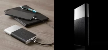 【新商品】モバイルバッテリー、AC充電器、USB-Cケーブルが用意されたシルバーと革シボを基調とした「Stylxy（スタイリクシー）」シリーズが発売