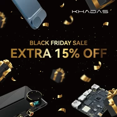 【セールニュース】KHADAS Amazon公式ストア 最大5,400円OFFの今年最後のビッグセール「ブラックフライデーセール」が開催