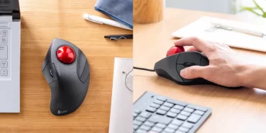 【新商品】トラックボールマウスを有線と無線の２種類が発売