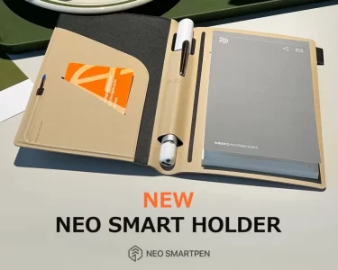 【新商品】Neo smartpenやNノートをスタイリッシュに携帯できるホルダーに新色が発売