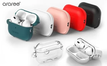 【新商品】独自の滑り止め加工で高密着のAirPods Pro (第2/1世代)専用ケースが発売