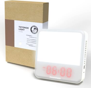 【新商品】睡眠リズムを整える光目覚まし時計「トトノエライト」が発売
