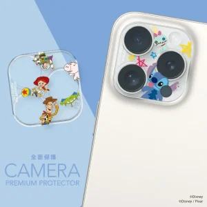 【新商品】iPhone16やiPhone15などのカメラレンズを保護するディズニーキャラクターデザインのカメラレンズプロテクターが発売