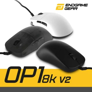 【新商品】8K有線モデルのセカンドバージョン Endgame Gearゲーミングマウス 「OP1 8K v2」が発売